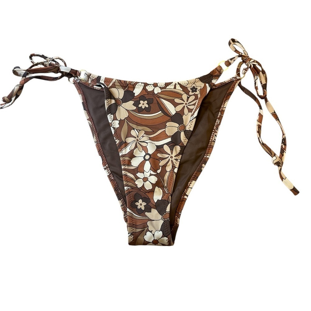 LA Hearts by Pac Sun Bikini Bottom high cut Brown Women’s Small